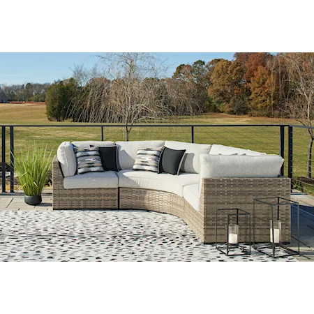 3-Piece Outdoor Sectional