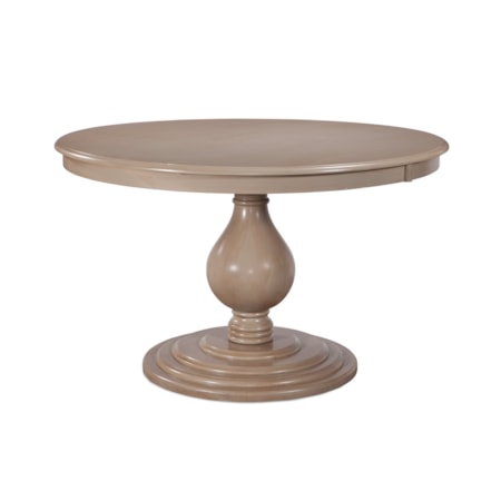 48" Round Pedestal Dining Table