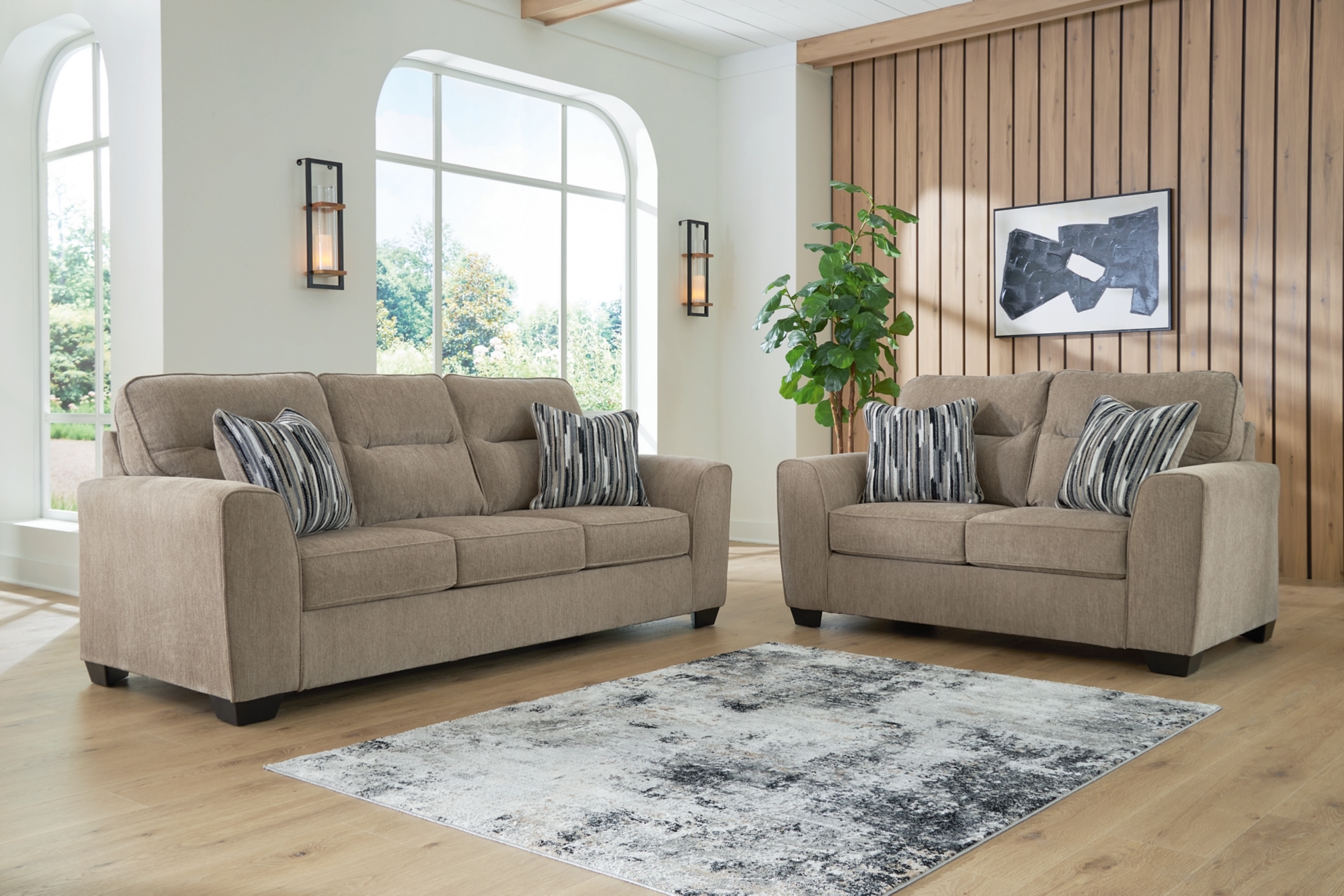 Sofa and Loveseat