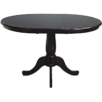 Transitional Round Dining Table