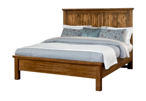 Rustic Farmhouse California King Mansion Bed