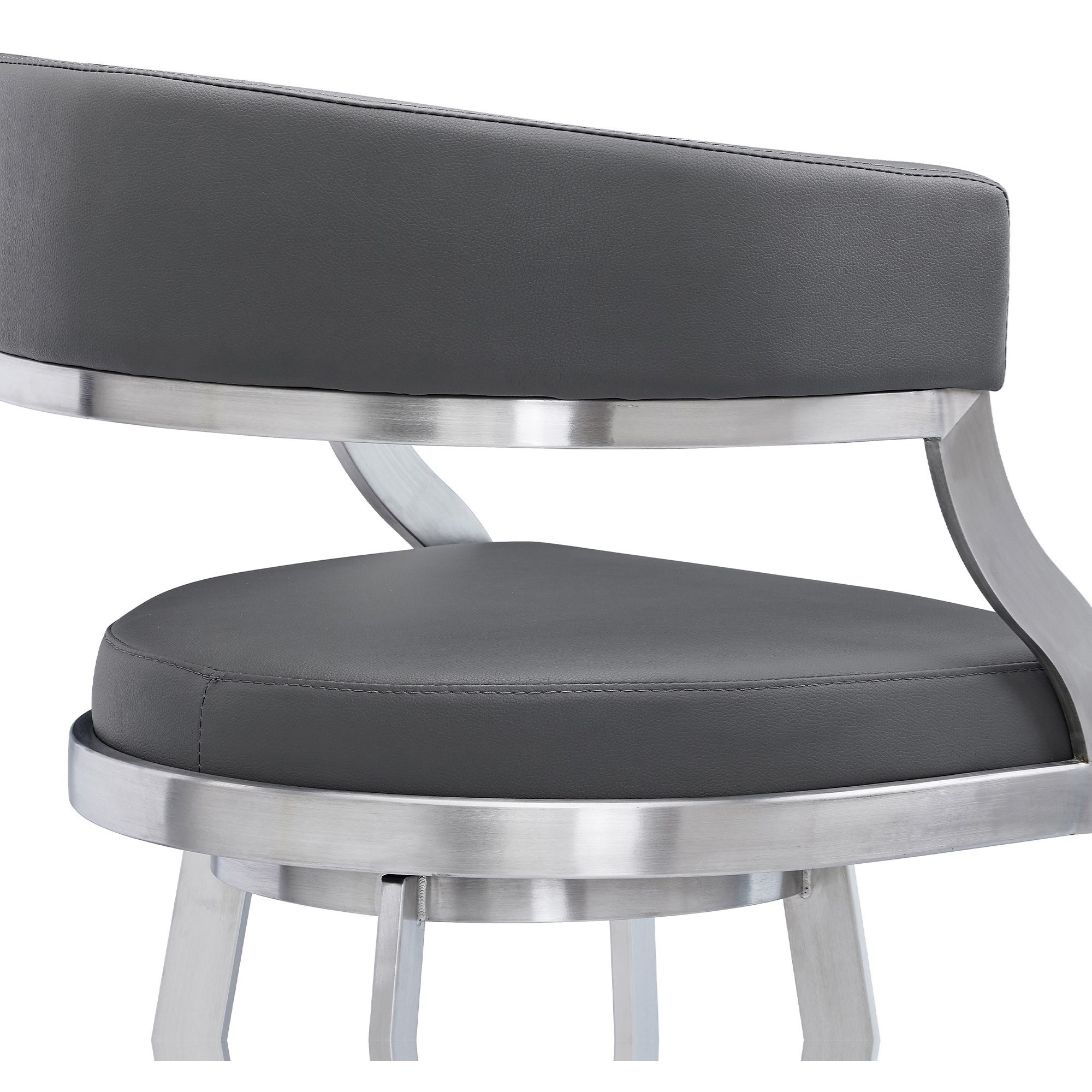Armen Living Saturn 30" Bar Height Barstool