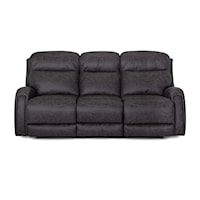 Casual Reclining Sofa