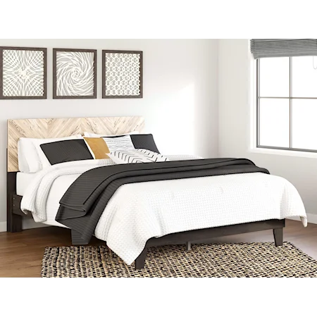 Queen Panel Platform Bed