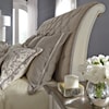 Libby Abbey Park Upholstered King Sleigh Bed