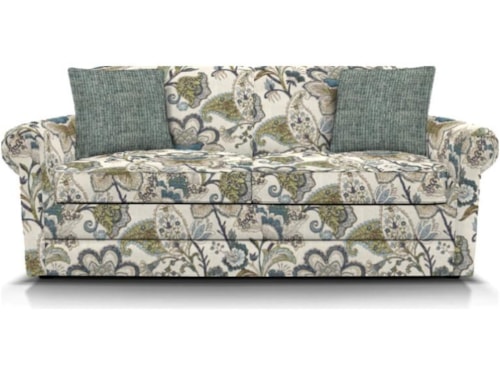 Casual Full Sleeper Loveseat with Innerspring Mattress
