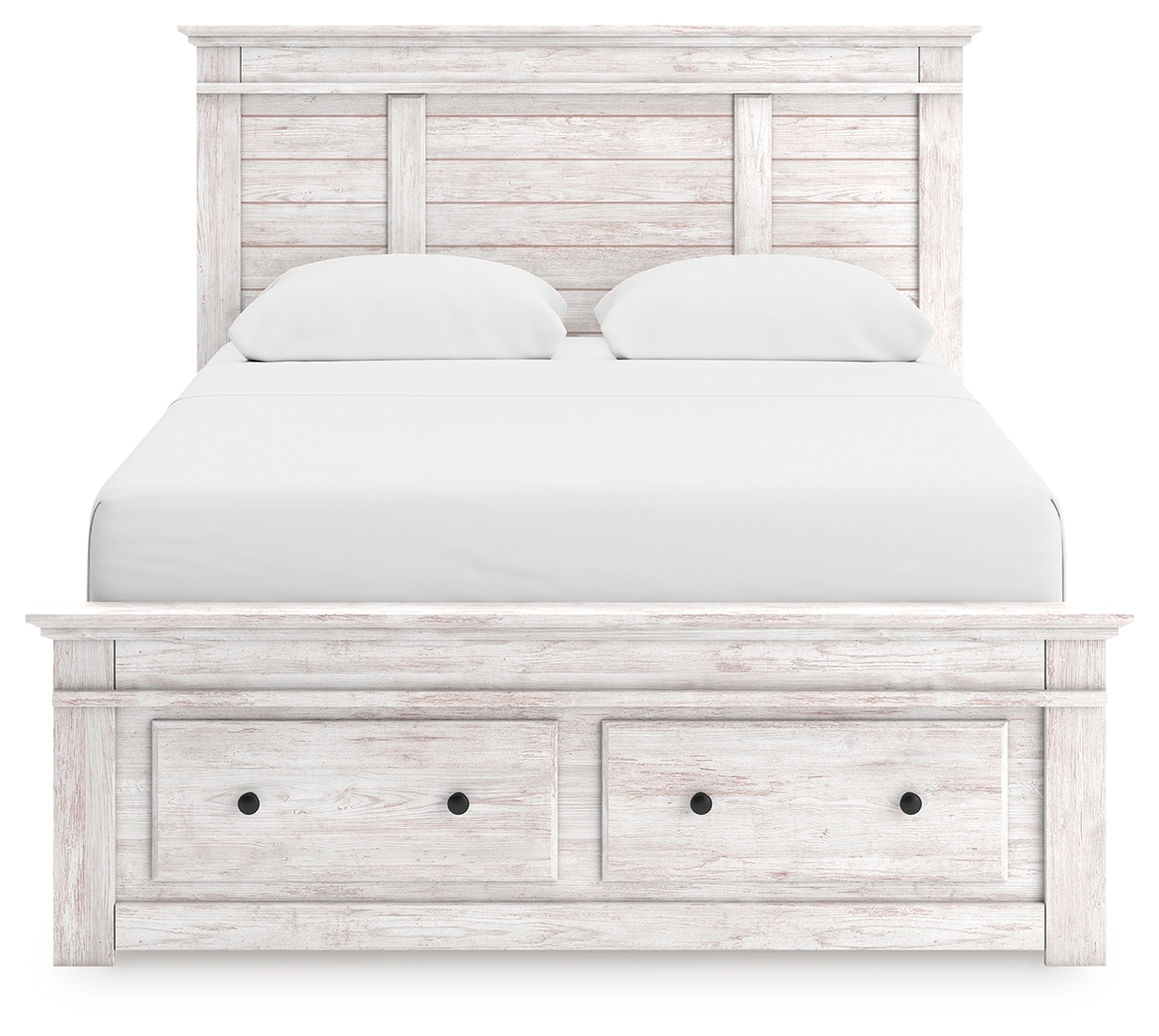 Signature Design by Ashley Makidern Queen Panel Storage Bed