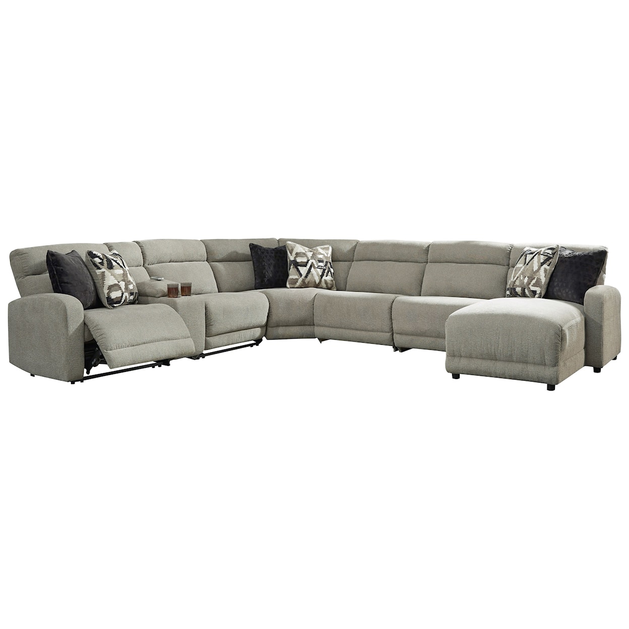 Signature Design by Ashley Colleyville Power Reclining Sectional