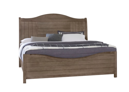 Farmhouse Queen Sleigh Bed