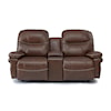 Bravo Furniture Leya Leather Reclining Loveseat