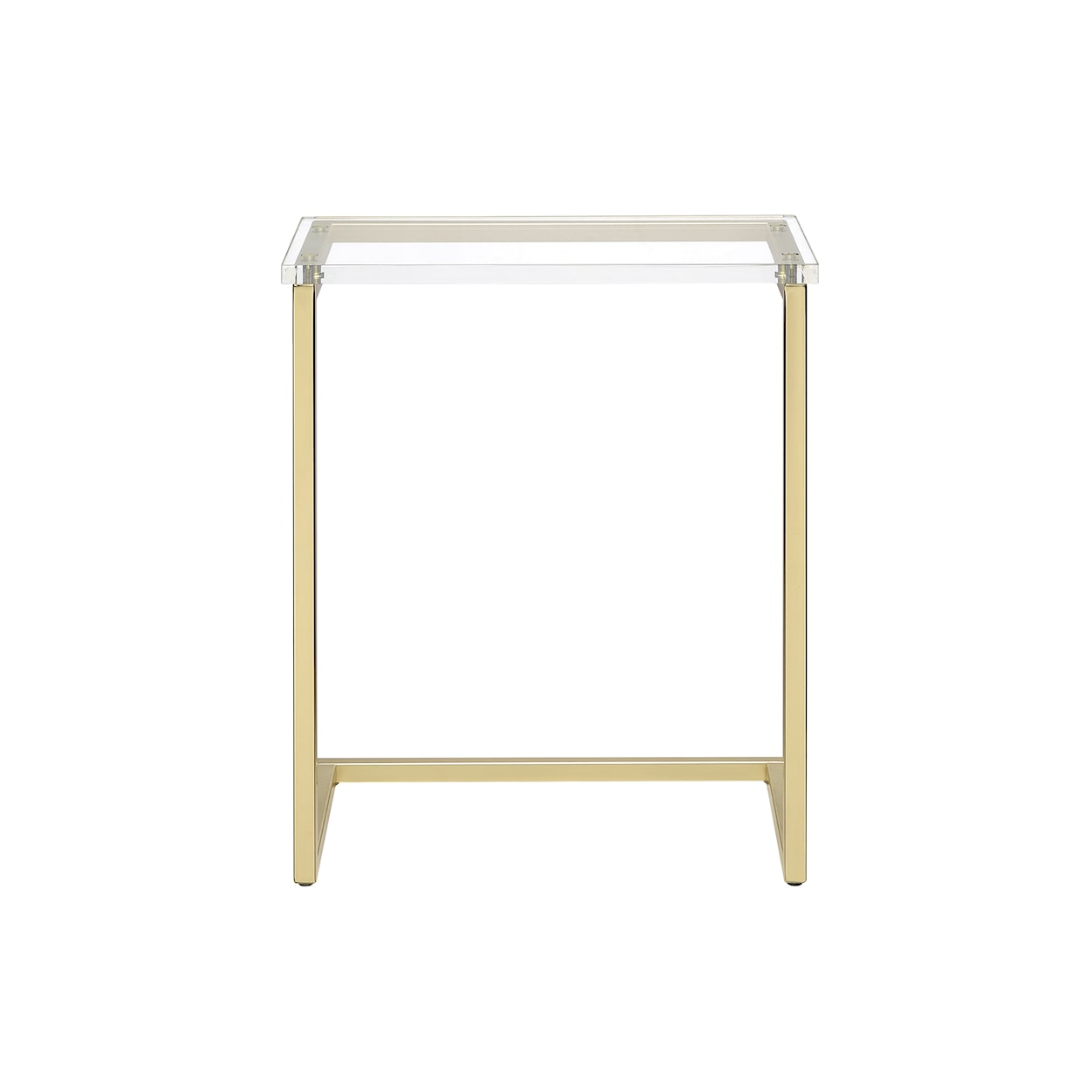 Progressive Furniture A La Carte Acrylic End C-Table