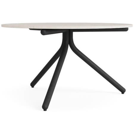 28" Rd. Aluminum Nesting Table w/Dekton Top