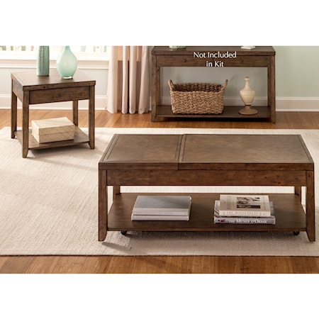 3-Piece Contemporary Occasional Table Group