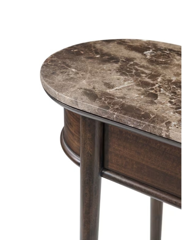 Theodore Alexander Spencer Green Park Curzon Marble-Top Console Table