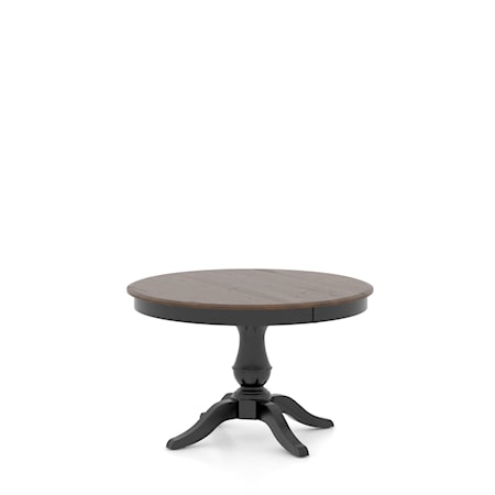 Customizable Round Pedestal Table