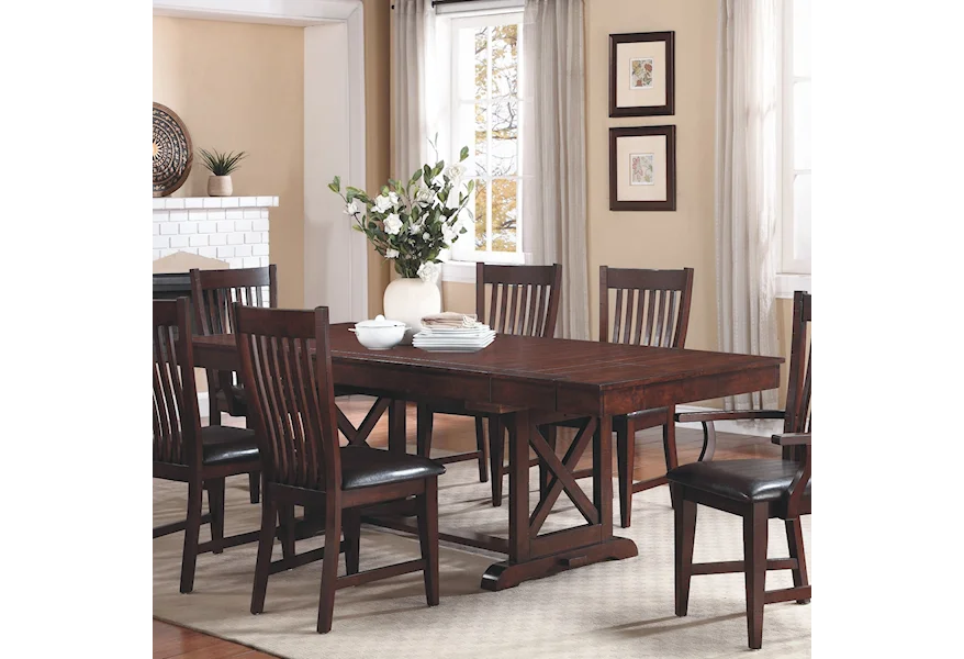 Java Dining Table by Winners Only at Conlin's Furniture