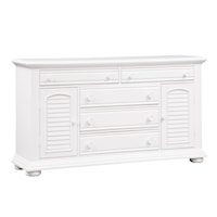 Cottage 5-Drawer Dresser with Dovetail Construction