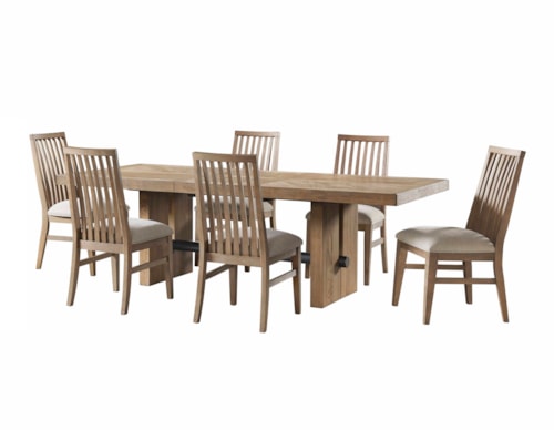 Mid-Century Modern 7-Piece Dining Set