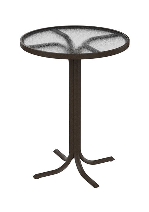 Acrylic 30" Round Bar Table