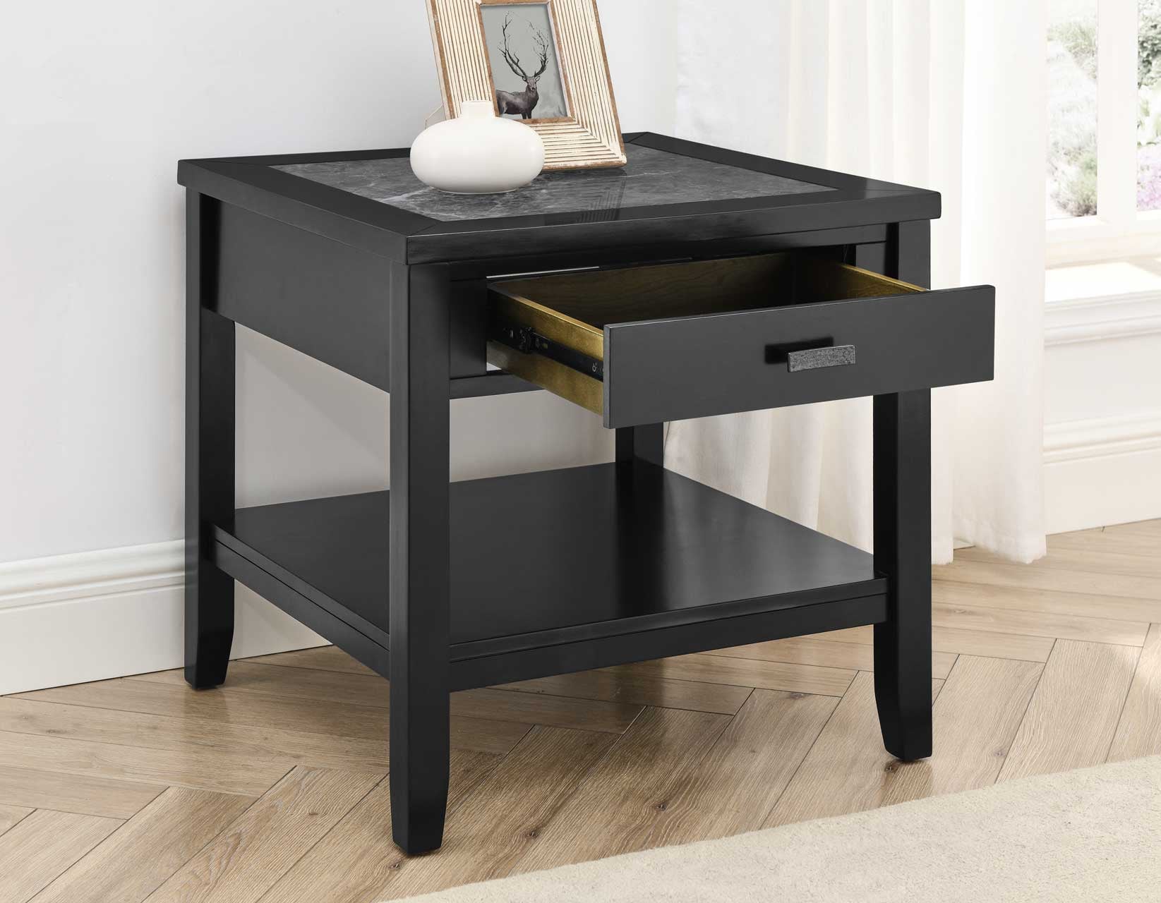 End Table with Storage