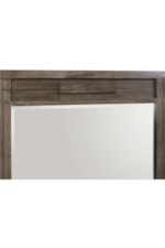 Elements Logic Contemporary Dresser Mirror Set