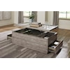Signature Design by Ashley Furniture Naydell Lift Top Coffee Table