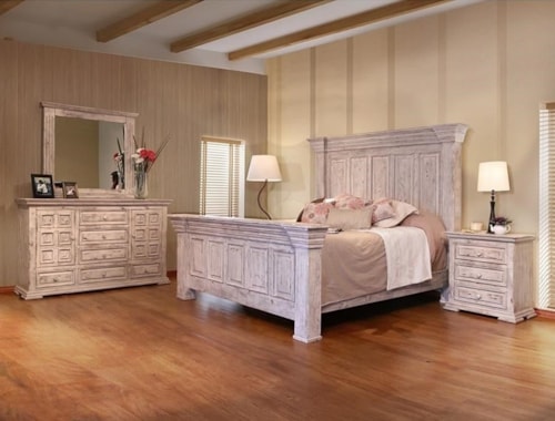 Rustic 4-Piece Queen Bedroom Set