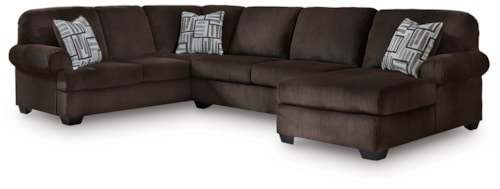 3-Piece Sectional With Chaise