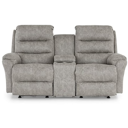 Power Space Saver Loveseat with Tilt Headrest