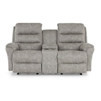 Power Space Saver Loveseat with Tilt Headrest