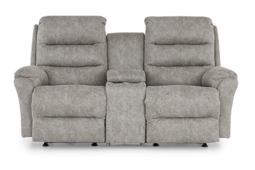 Motion Reclining Loveseat with Storage Console