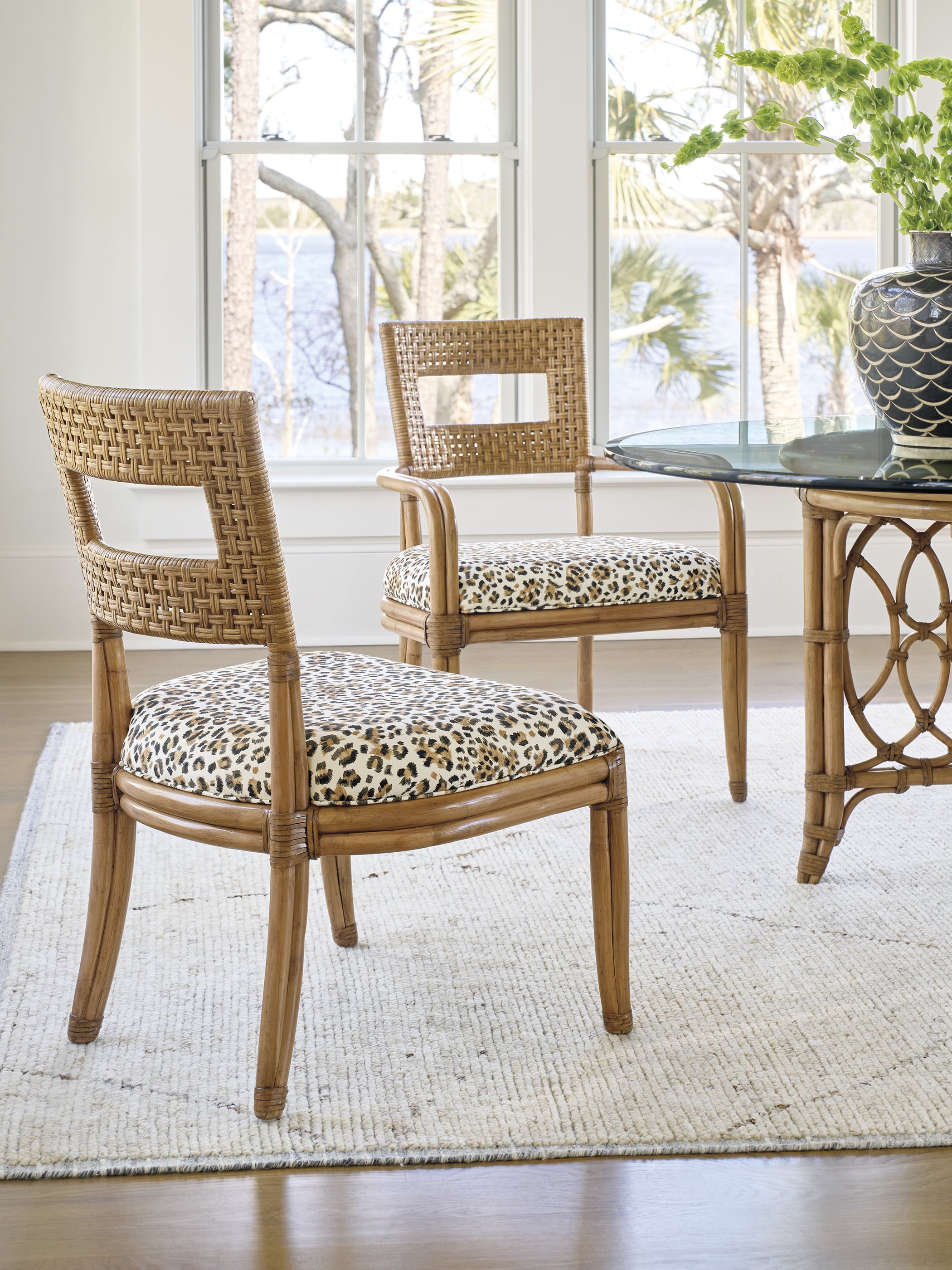 Delano Custom Woven Side Chair