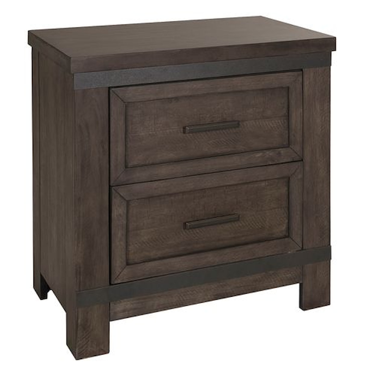 Liberty Furniture Thornwood Hills 2-Drawer Nightstand