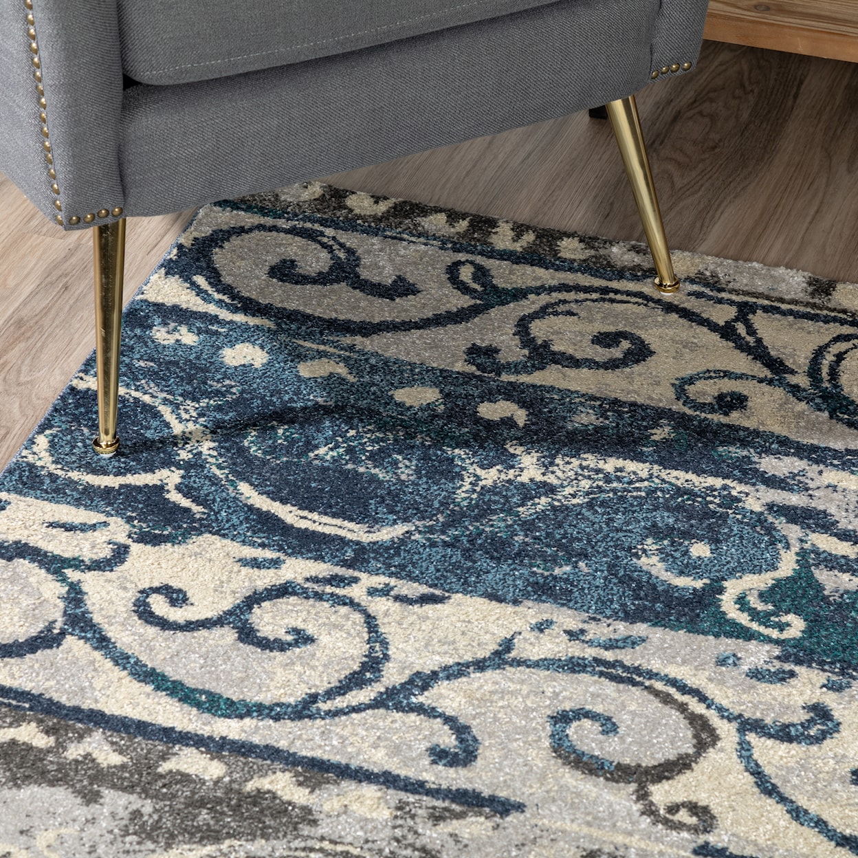 Dalyn Gala Navy 8'2"X10' Rug