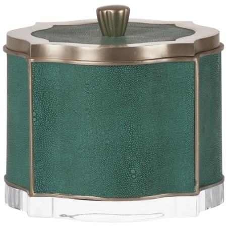 Shagreen Box - Green