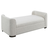 Contemporary Upholstered Chaise
