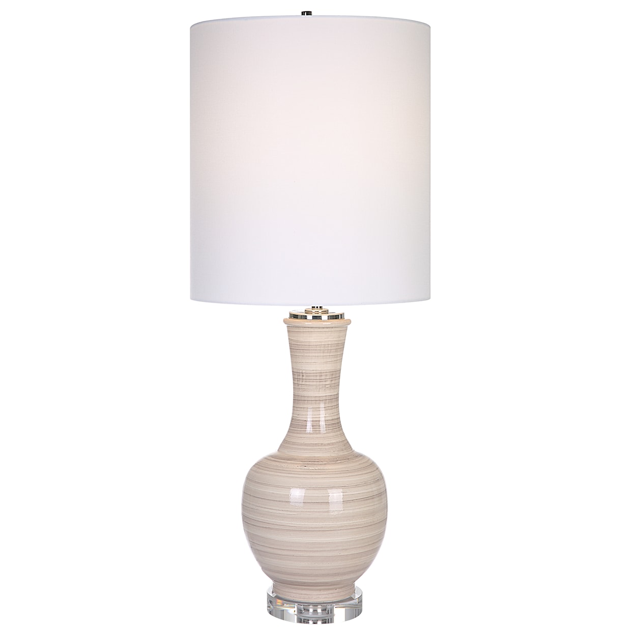 Uttermost Chalice Chalice Striped Table Lamp