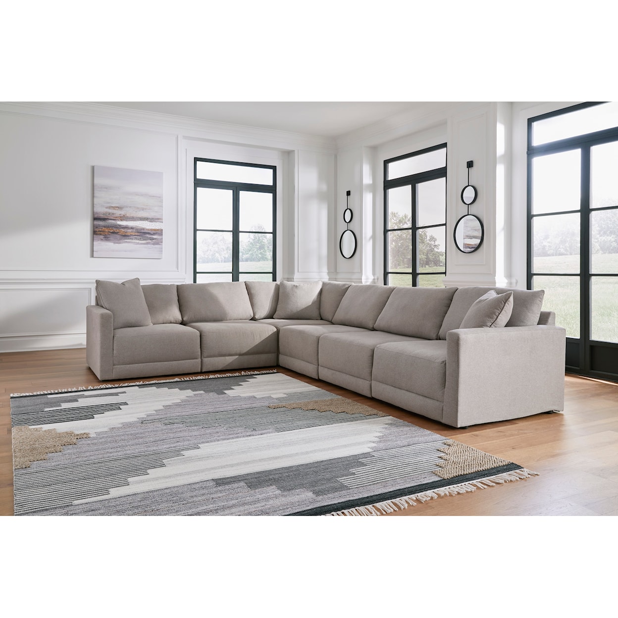 Benchcraft by Ashley Katany 6-Piece Modular Sectional