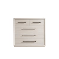 Contemporary 5-Drawer Chest of Drawers