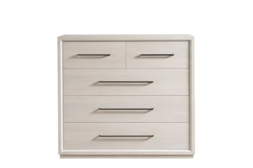 Contemporary 5-Drawer Chest of Drawers