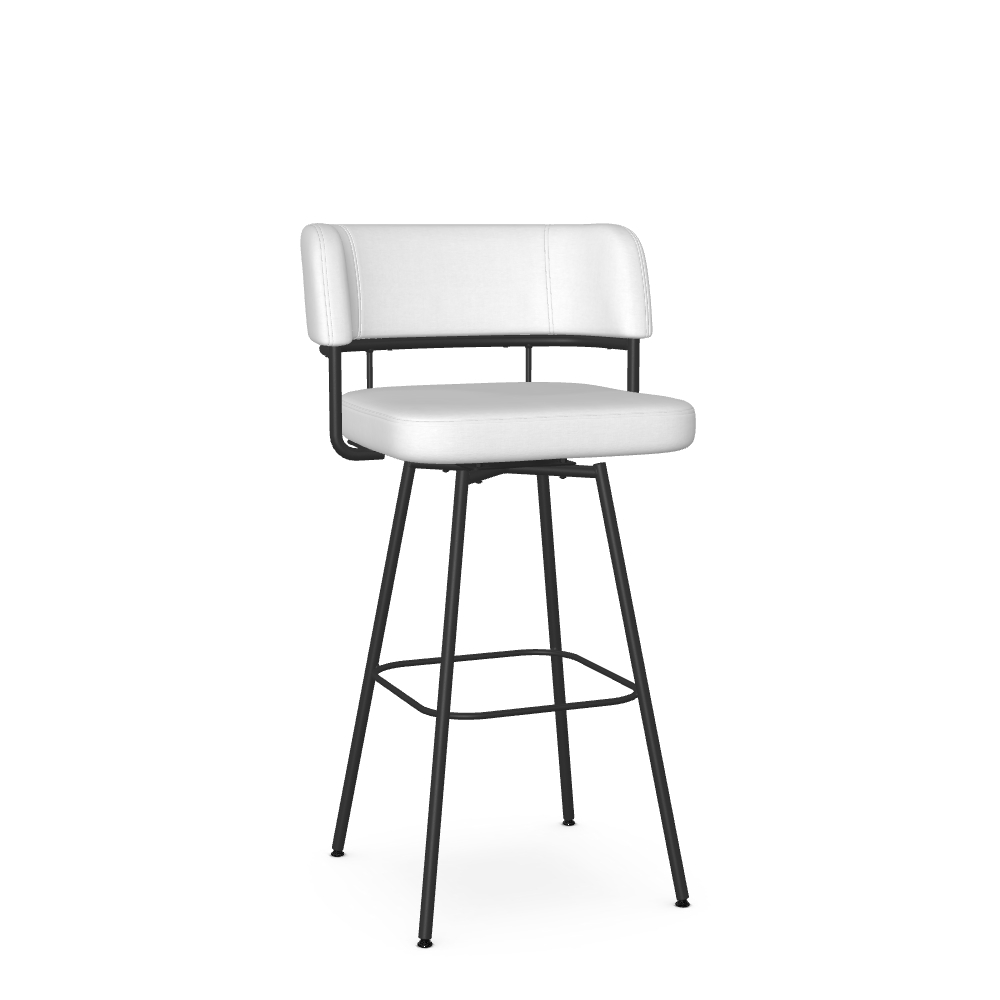 Upholstered Swivel Bar Stool