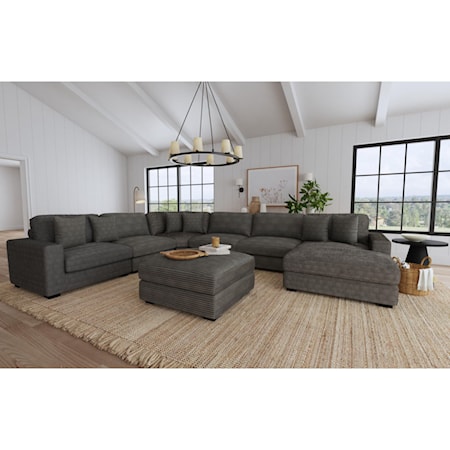 7-Piece Sectional Sofa