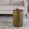 Uttermost Accent Furniture - Occasional Tables Adrina Drum Accent Table