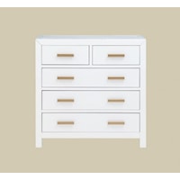 Transitional 5-Drawer Bachelor's Chest