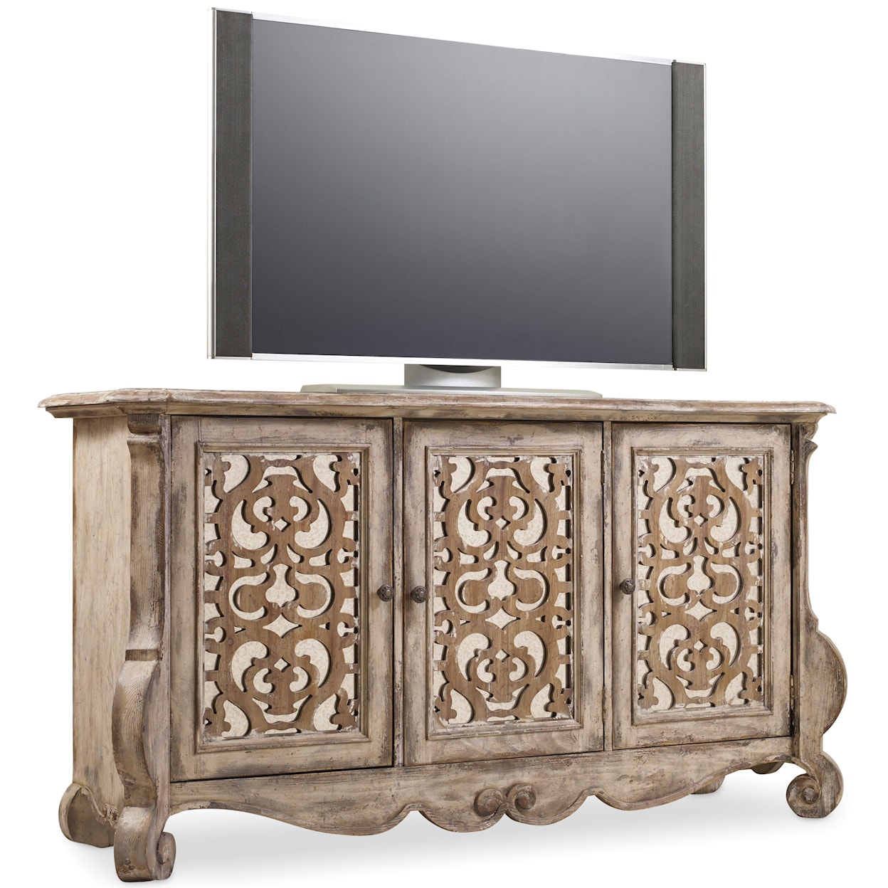 Hooker Furniture Chatelet 3-Door Entertainment Console