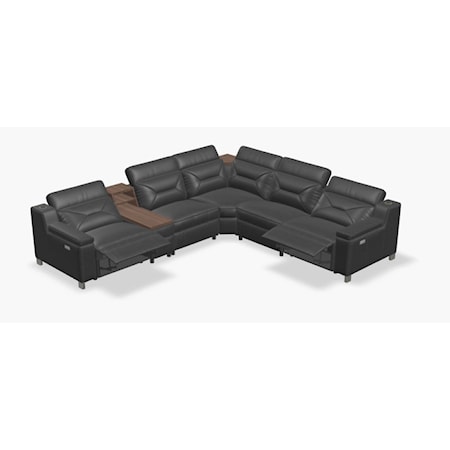 5-seat Sleeper Sectional