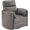Parker House Owen Contemporary Power Swivel Glider Recliner with Cordless Battery Pack