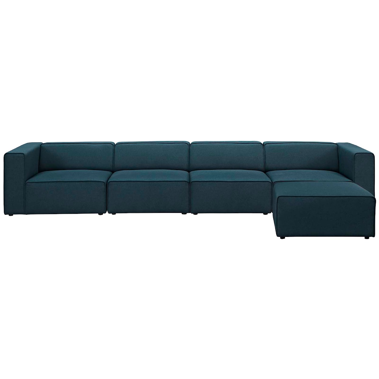 Modway Mingle 5 Piece Sectional Sofa Set