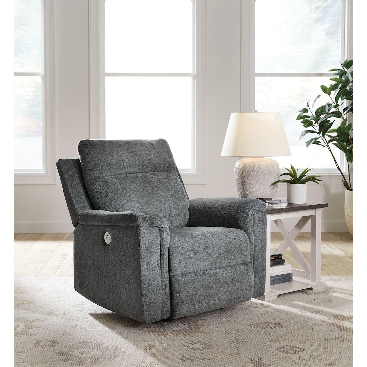 Signature Design by Ashley Furniture Barnsana Power Rocker Recliner