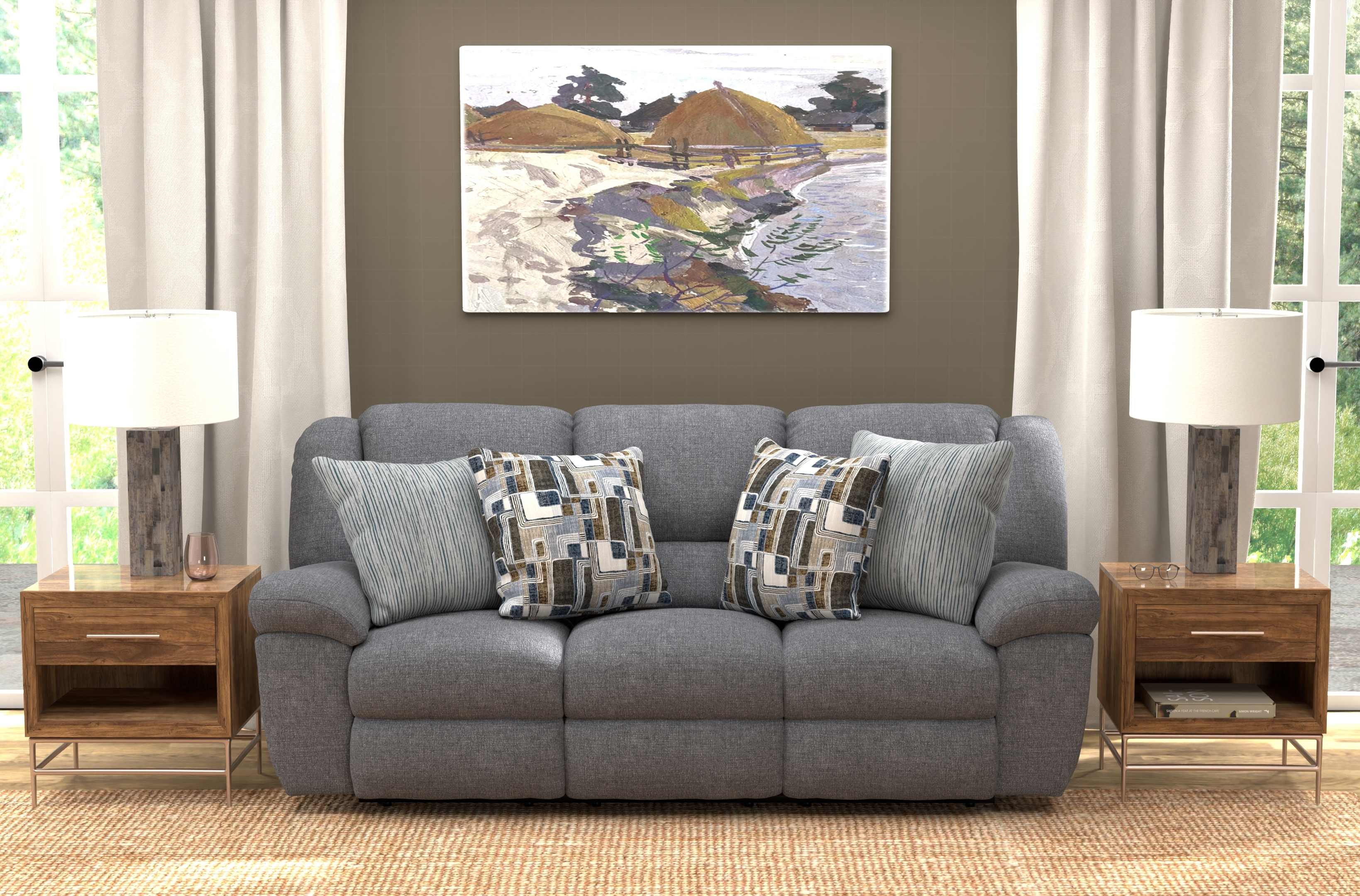 Catnapper Trifecta Power Triple Reclining Sofa